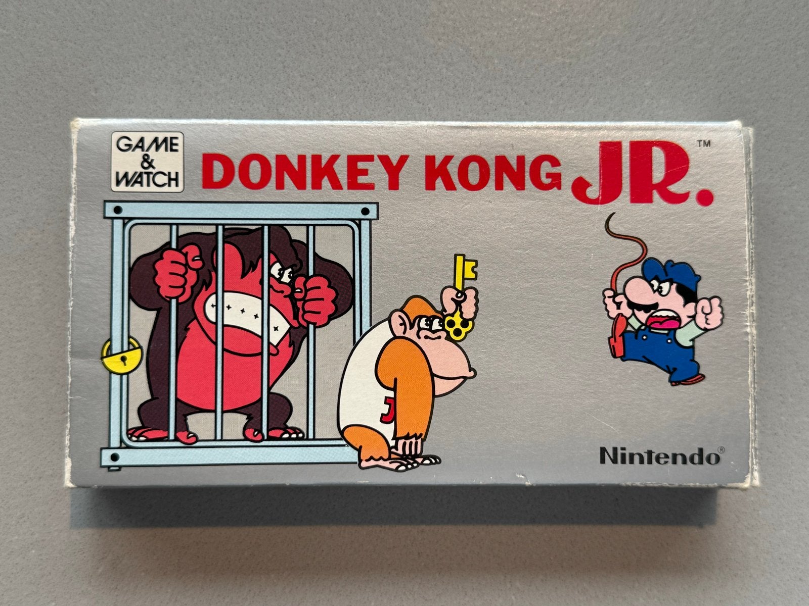 Nintendo Game & Watch Donkey Kong Jr. (DJ-101) met doos, Spelcomputers en Games, Spelcomputers | Overige, Ophalen of Verzenden