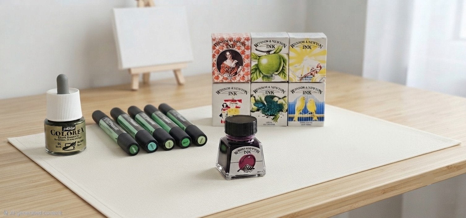 Winsor & Newton Inkt, Promarkers  & Pebeo Colorex, Verzenden, Nieuw