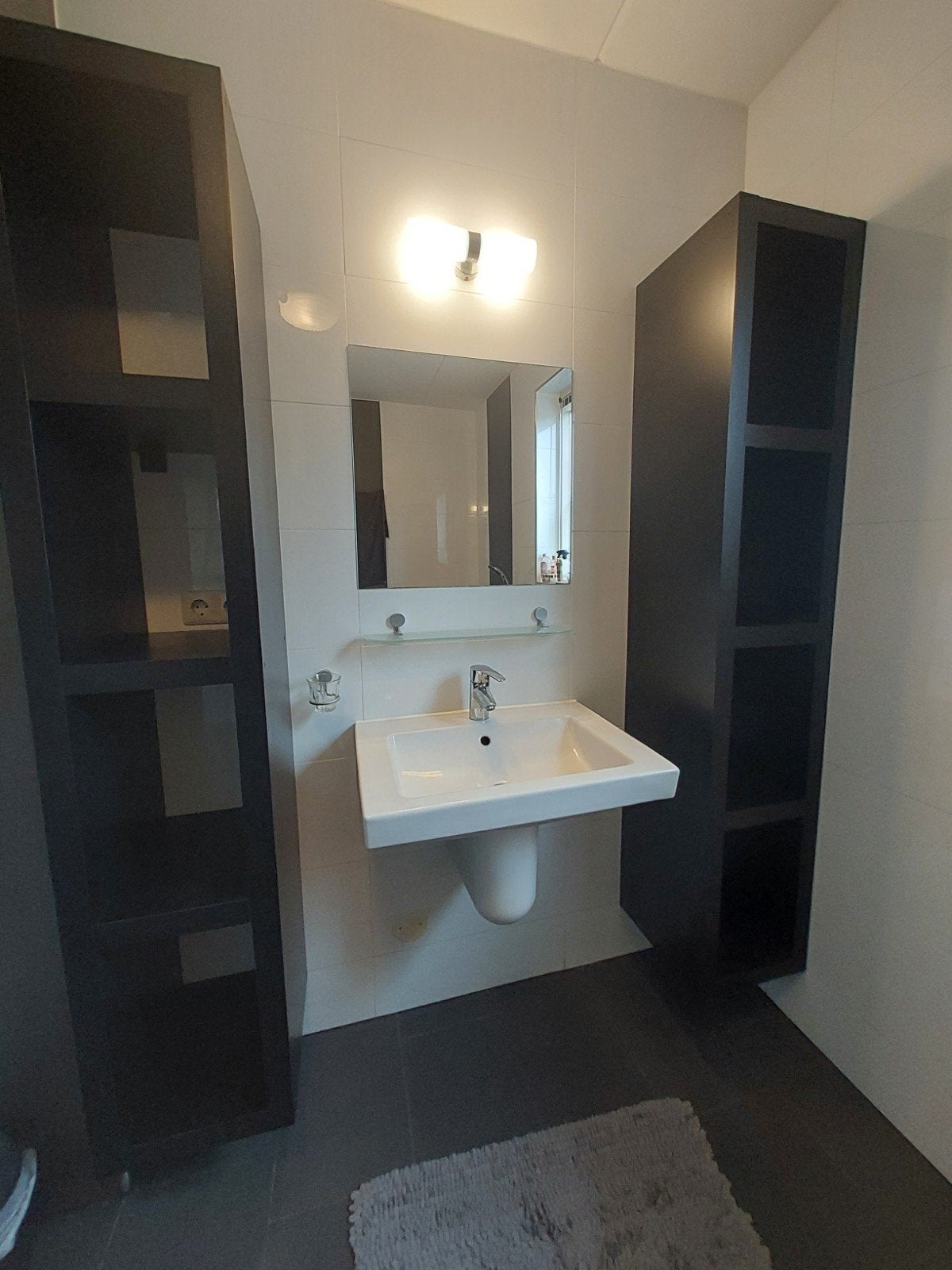 2 IKEA kasten - Zwartbruin, ideaal voor badkamer/opslag, Ophalen, Gebruikt