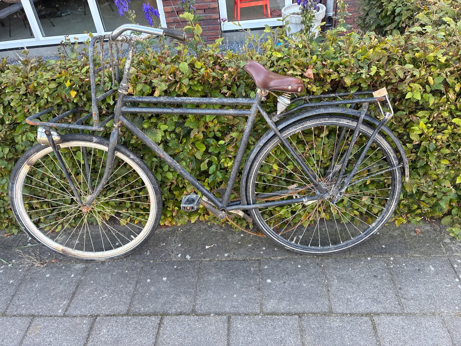 Roestige fiets - Ideaal voor oud ijzer verzamelaar, Ophalen, Gebruikt, Overige merken