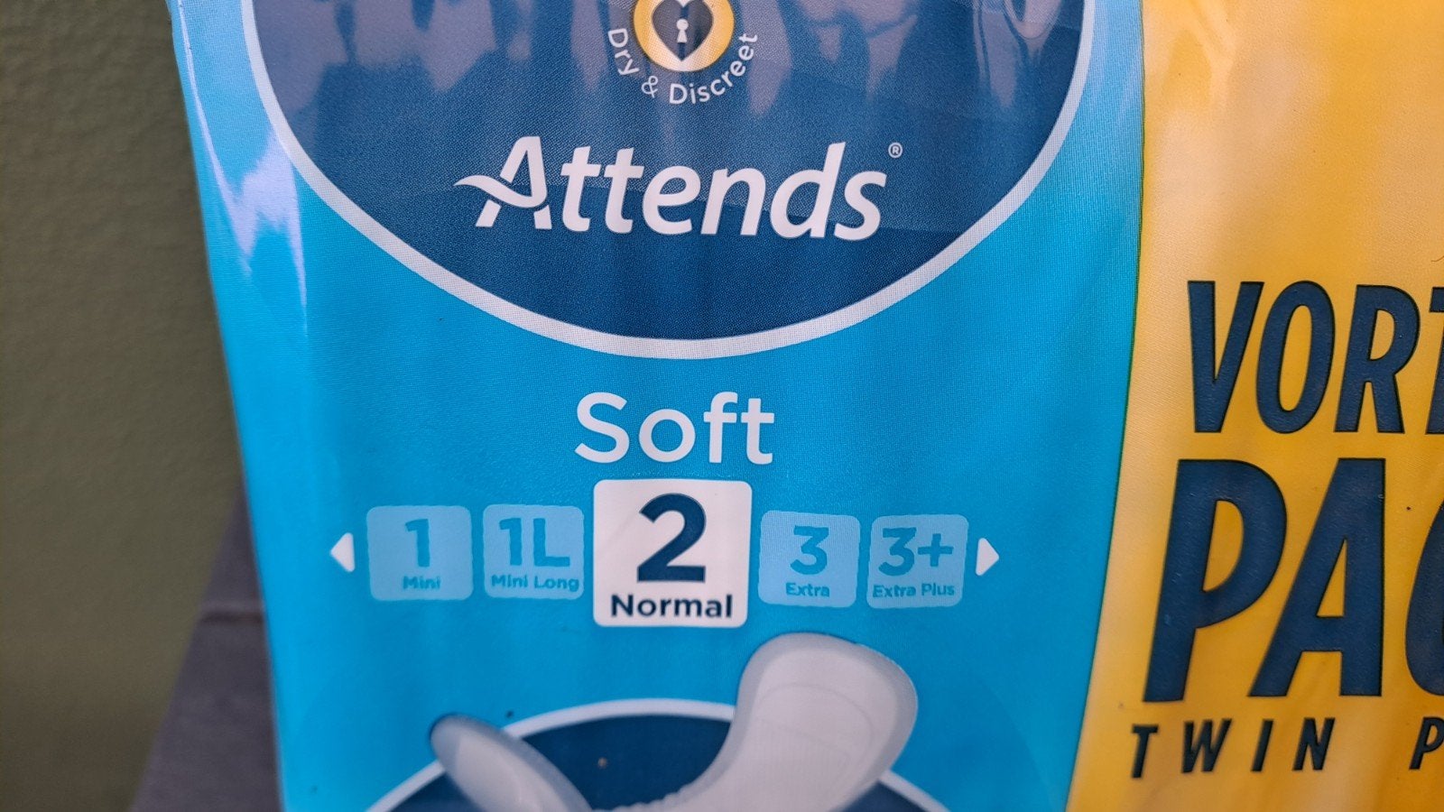 4 verpakkingen Attends soft 2 inleggers, Onbekend, Nieuw, Ophalen of Verzenden, Onbekend