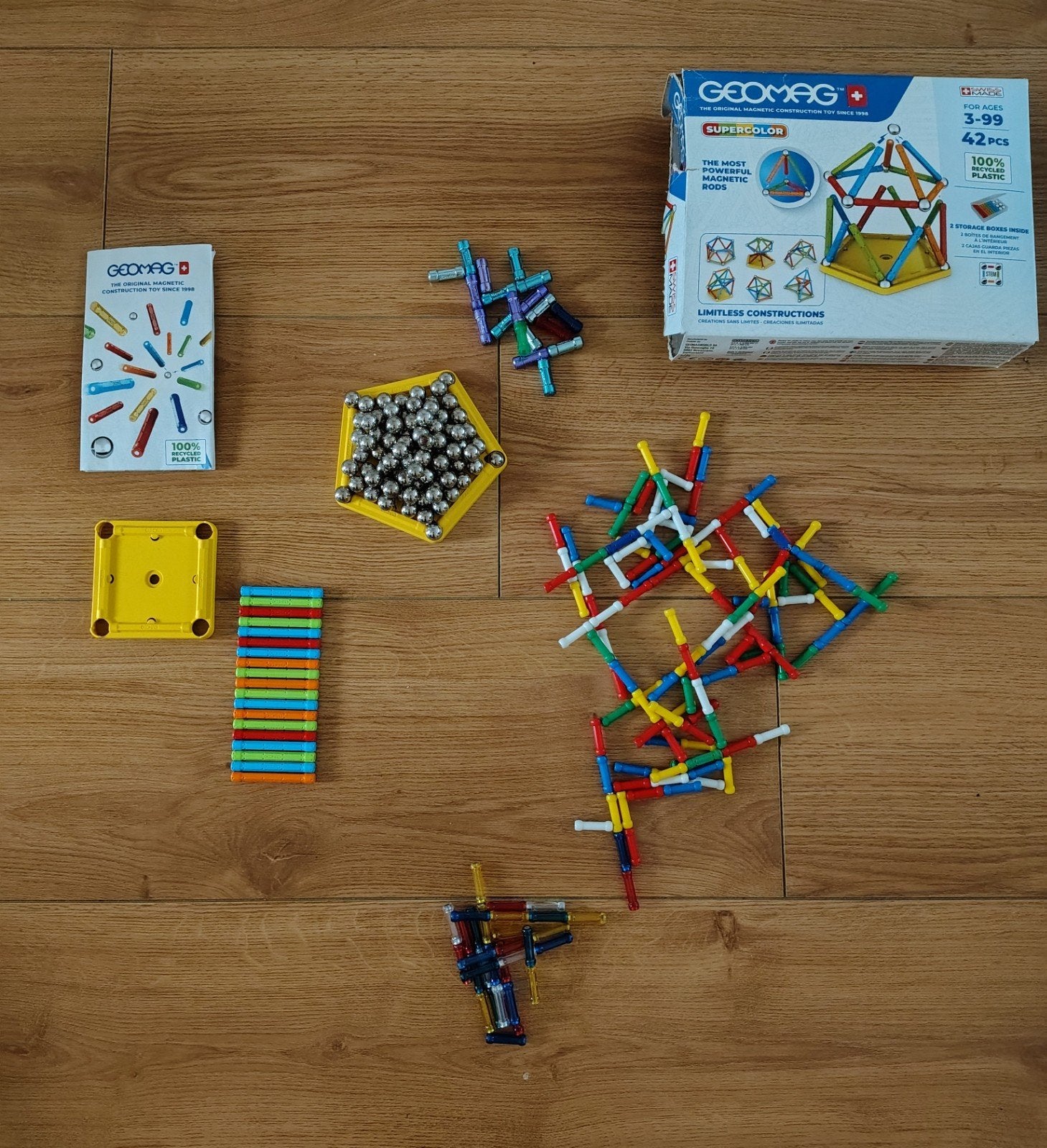 Geomag magneten - meerdere soorten bij elkaar., Ophalen of Verzenden, Gebruikt