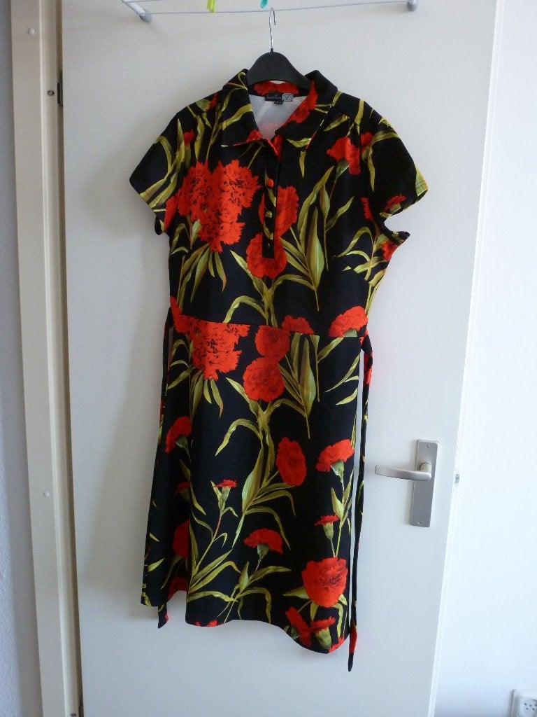 smashed lemon ZOMER jurk travelstof  42 -GRATIS zend, Overige kleuren, Verzenden, Maat 42/44 (L), Nieuw