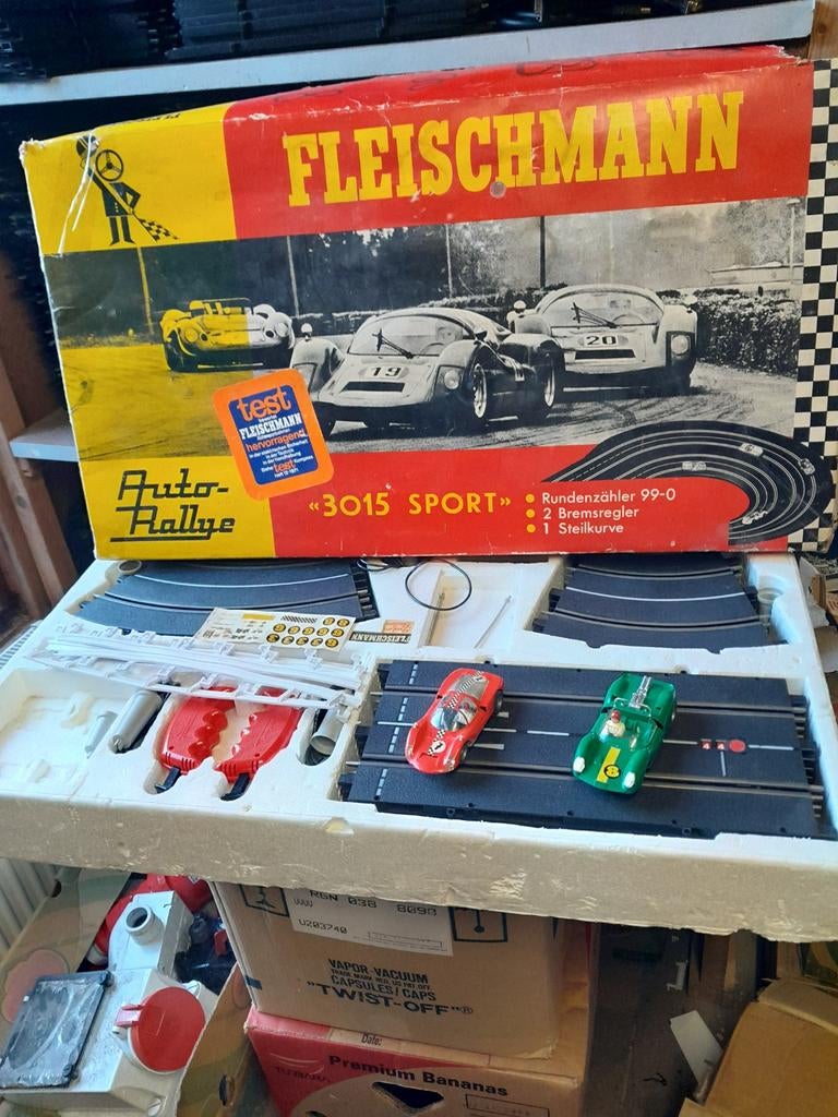 Fleischmann Auto-Rallye 3015 Sport racebaan, Ophalen of Verzenden