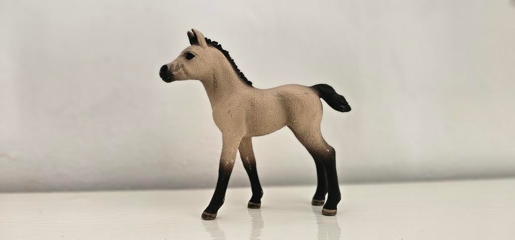 Schleich Arabier veulen uit stalset #42369, Ophalen of Verzenden, Zo goed als nieuw, Paard, Beeldje of Figuurtje