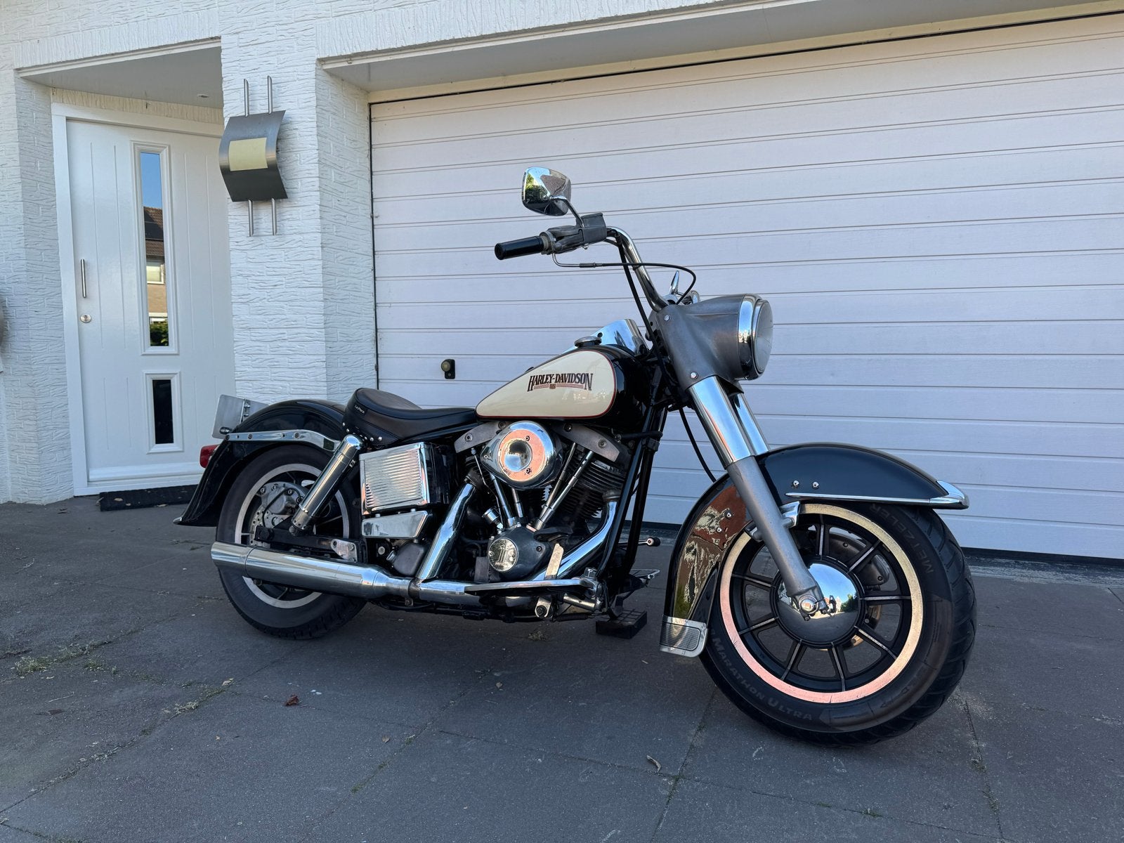 Harley Davidson FLH Electra Glide Shovelhead 1978 1200cc, 2 cilinders, Motorrijbewijs A, Gebruikt, Particulier