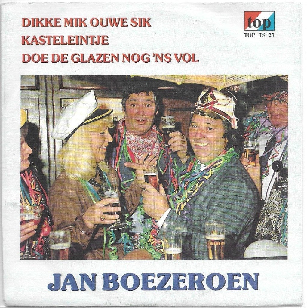 Vinyl Single Jan Boezeroen, Ophalen of Verzenden, Gebruikt, Nederlandstalig
