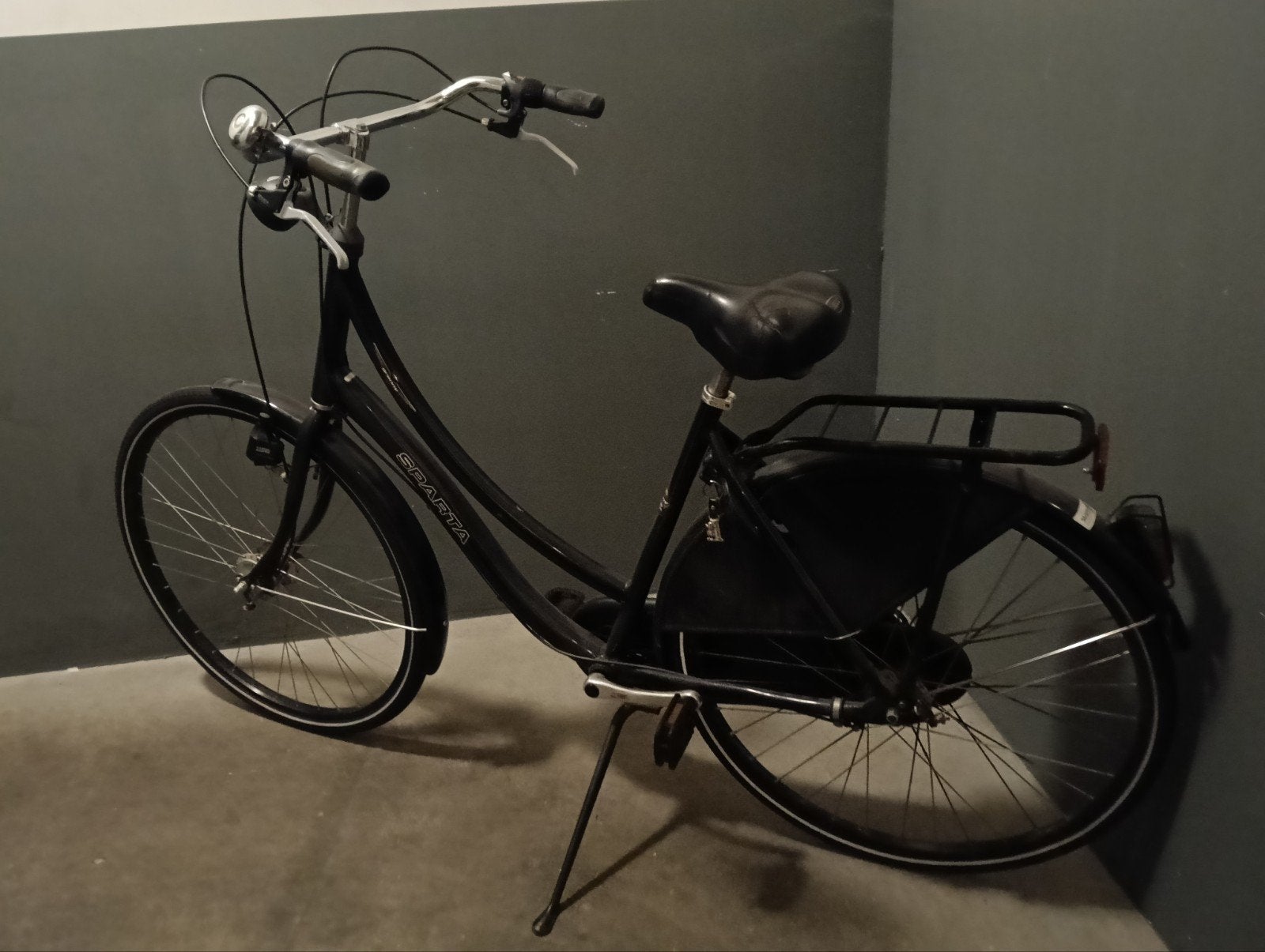 Sparta dames fiets., Ophalen, Sparta, Versnellingen, Trommelrem