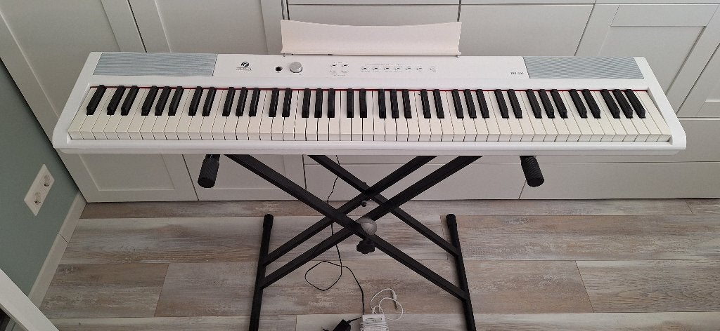 Fazley FSP-200-W digitale piano, Muziek en Instrumenten, Piano's, Ophalen, Zo goed als nieuw, Wit, Digitaal