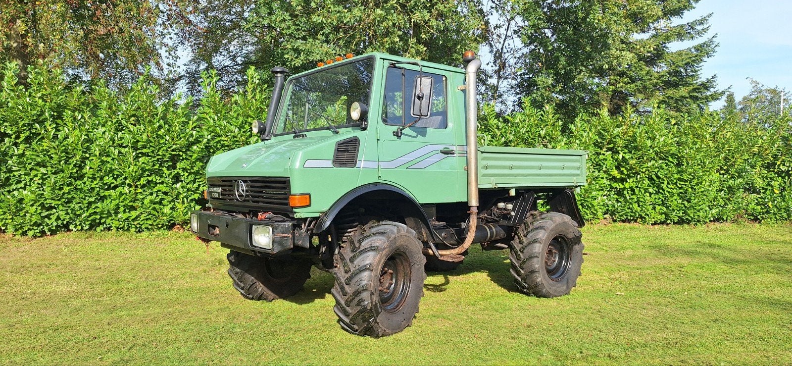 Nette Unimog U1000, Zakelijke goederen, Ophalen