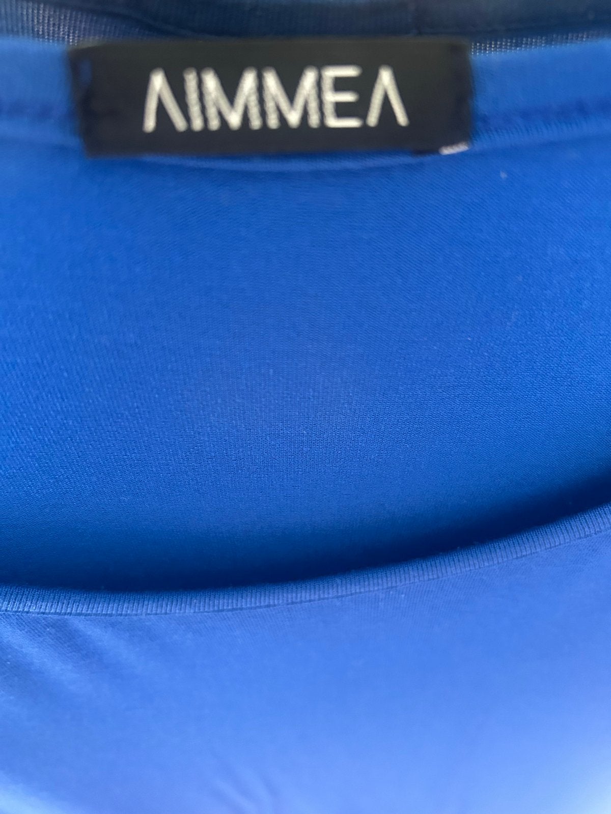 AIMMEA kobalt blauw mouwloos top, Ophalen of Verzenden, Blauw, Zonder mouw