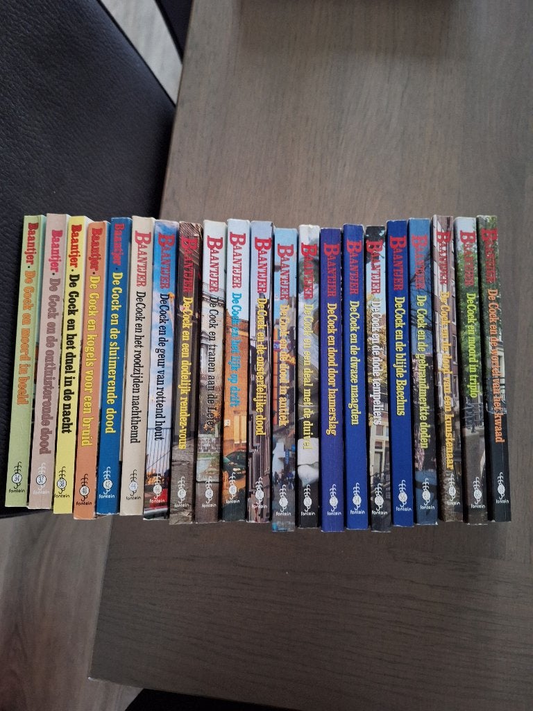 Baantjer boeken, Boeken, Detectives, Ophalen, Gelezen, A.C. Baantjer