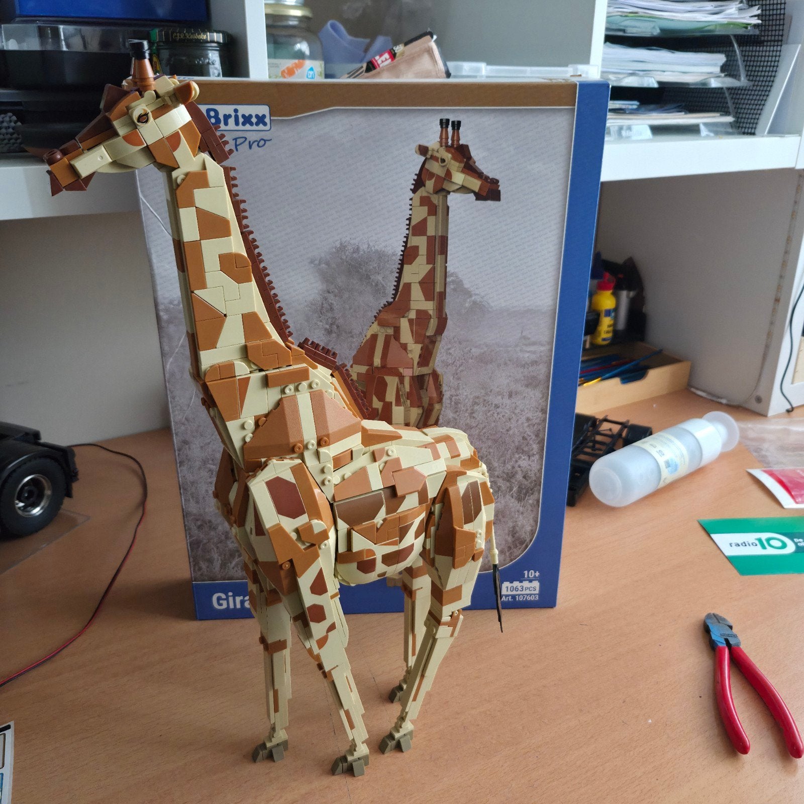 lego "bluebrixx " giraffe, Ophalen of Verzenden, Zo goed als nieuw