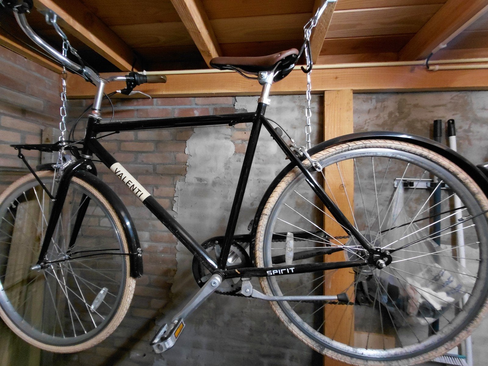 Valenti Spirit Herenfiets - Zwart, Goede Staat, Ophalen, Gebruikt, Overige merken