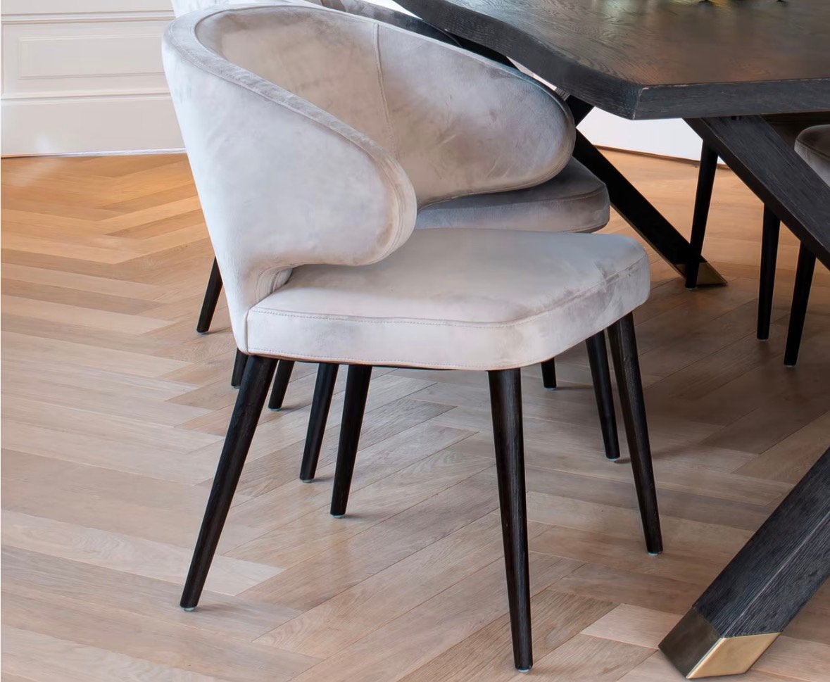 1 x Stijlvolle Khaki Stoel van Richmond Interiors (Indigo), Overige kleuren, Ophalen of Verzenden, Zo goed als nieuw, Eén