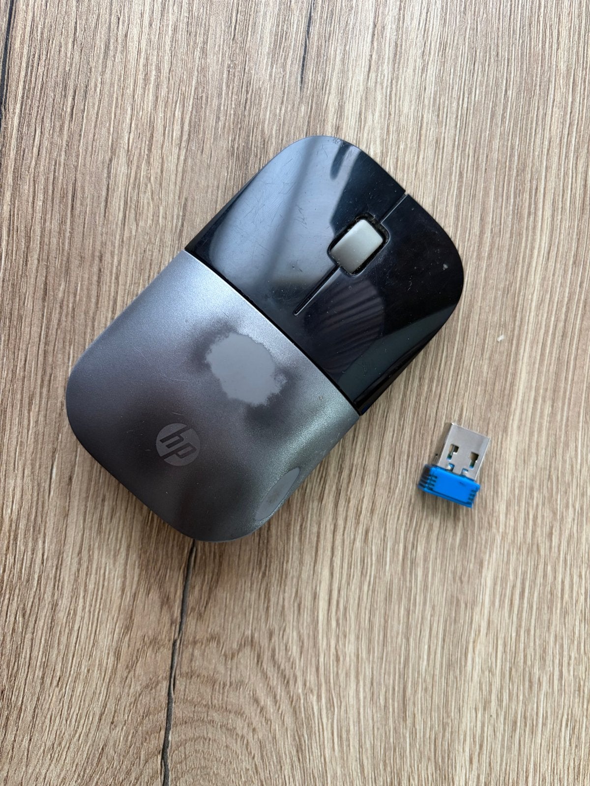 HP Draadloze USB Muis - Compact en Handig, Computers en Software, Rechtshandig, Muis, Gebruikt, Ophalen of Verzenden