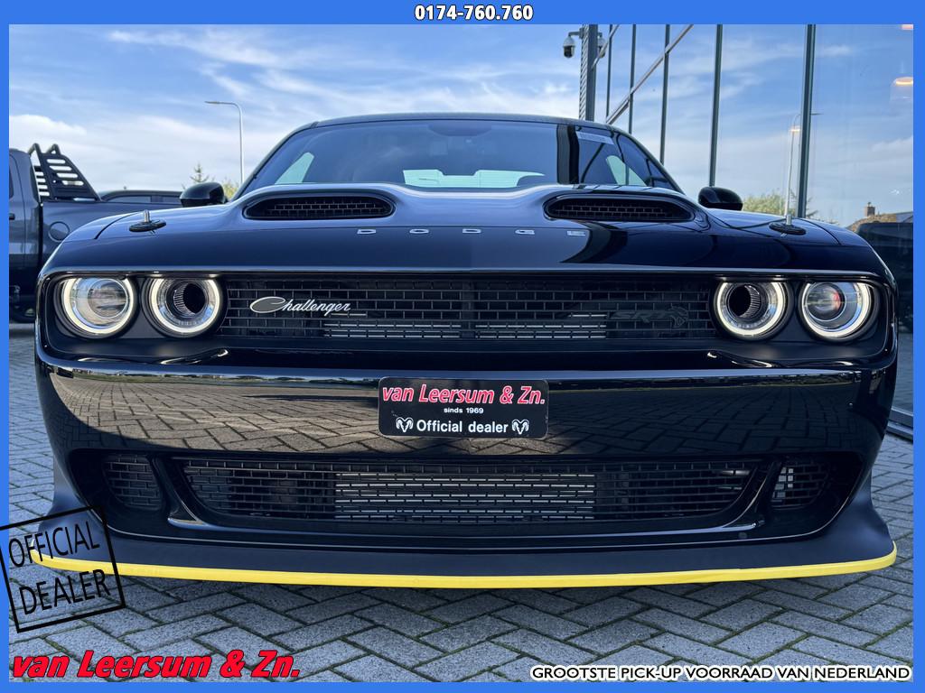Dodge Challenger SRT Hellcat Redeye Black Ghost 1 van 300, Auto's, Dodge, Automaat, Automatische klimaatregeling, Achterwielaandrijving