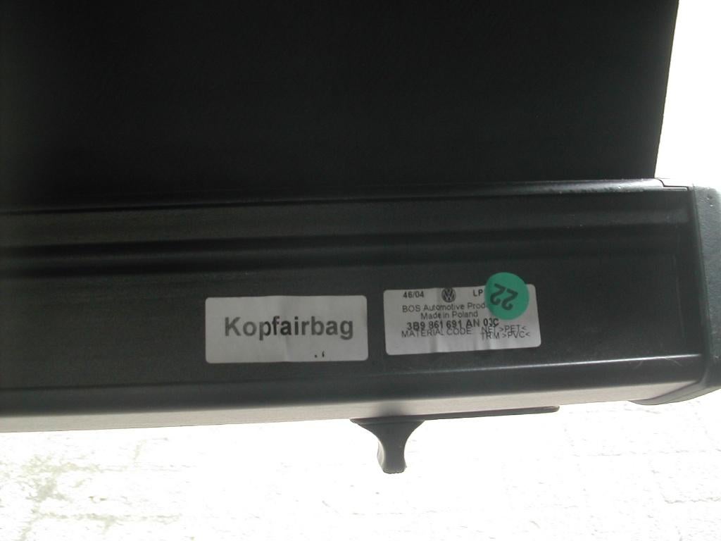 Volkswagen. Passat casette veiligheids bagage honden net., Ophalen, Gebruikt