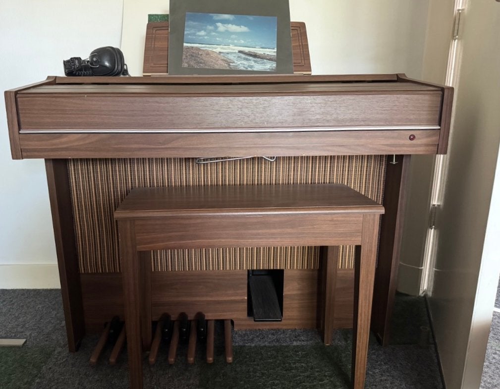 Orgel met bankje, Ophalen, Gebruikt, 2 klavieren, Orgel