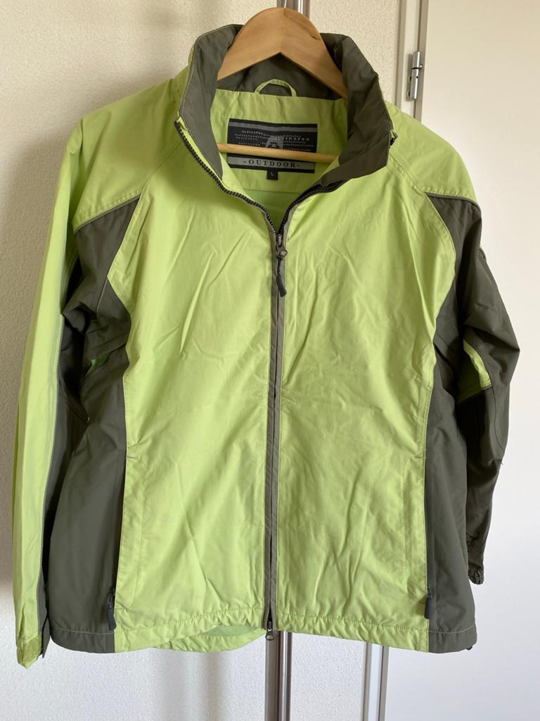 Dames jas met capuchon merk alpino pro maat L, Ophalen of Verzenden, Zo goed als nieuw, Maat 42/44 (L)