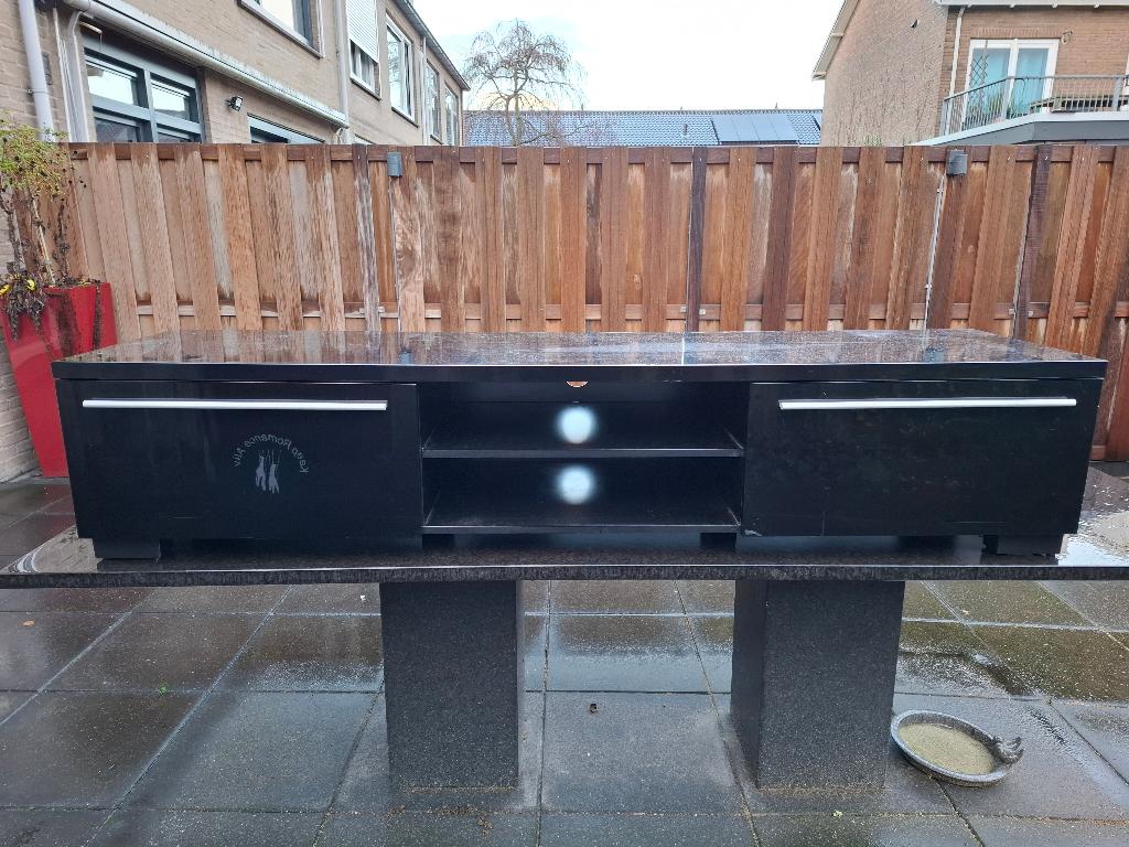 tv meubel, Ophalen, Gebruikt, 150 tot 200 cm, Minder dan 100 cm