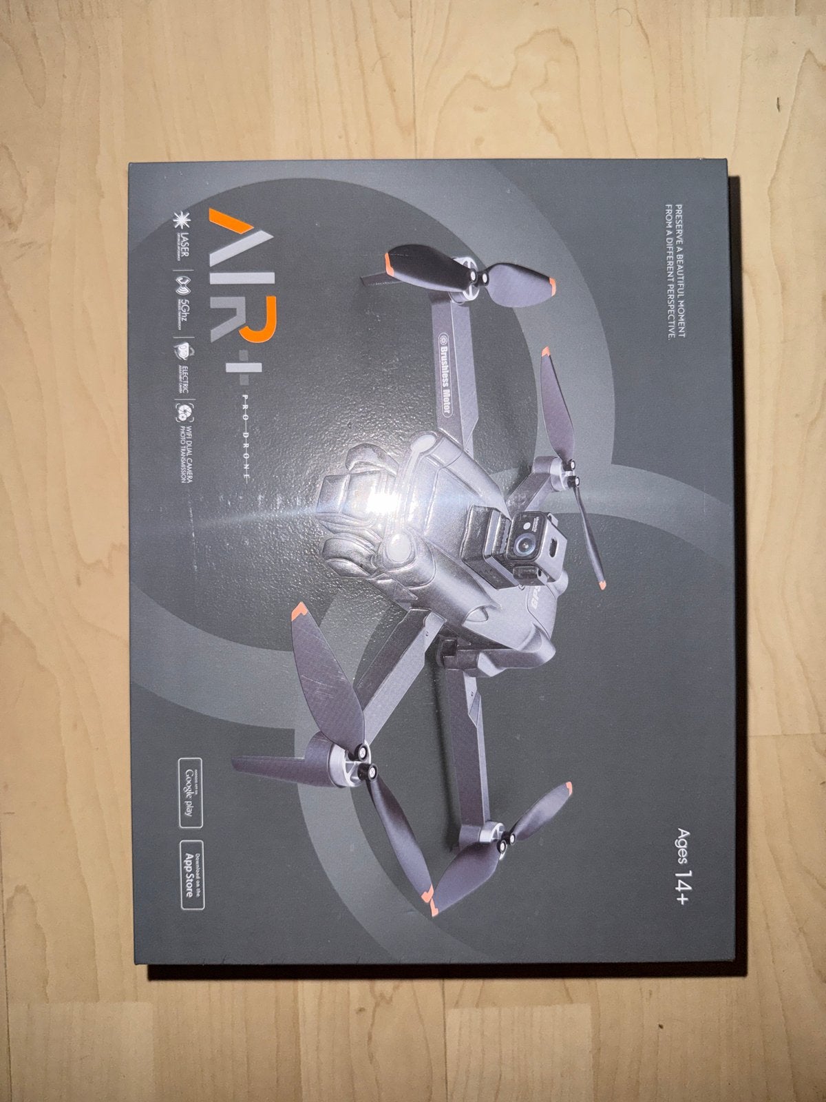 AIR+ Drone met HD Camera - Compact en Gebruiksvriendelijk, Gebruikt, Cameradrone, Overige merken, Minder dan 100 meter