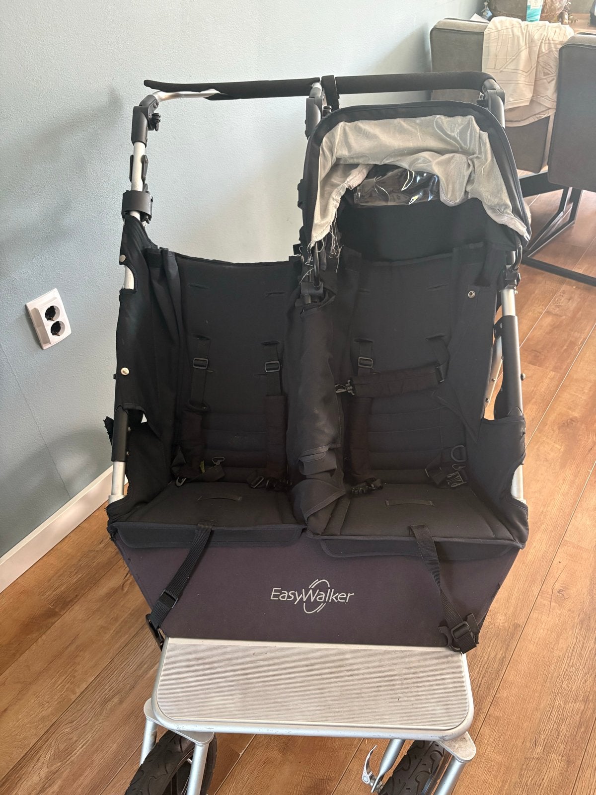 Goed gebruikte EasyWalker Duowagen., Kinderen en Baby's, Kinderwagens en Combinaties, Duowagen, Zo goed als nieuw, Combiwagen