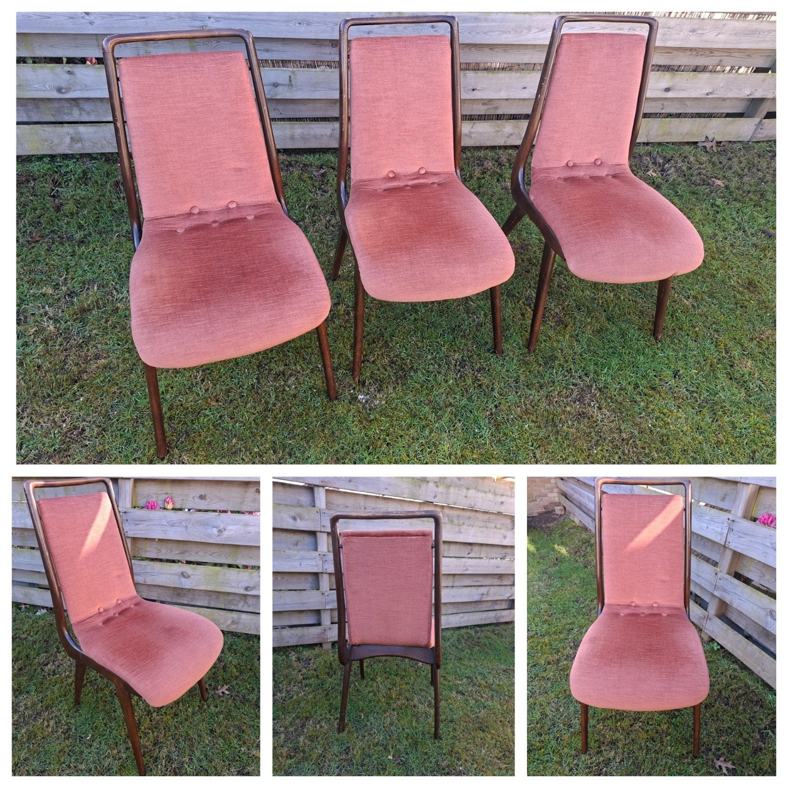 Vintage stoeltjes, Huis en Inrichting, Stoelen, Ophalen, Overige kleuren