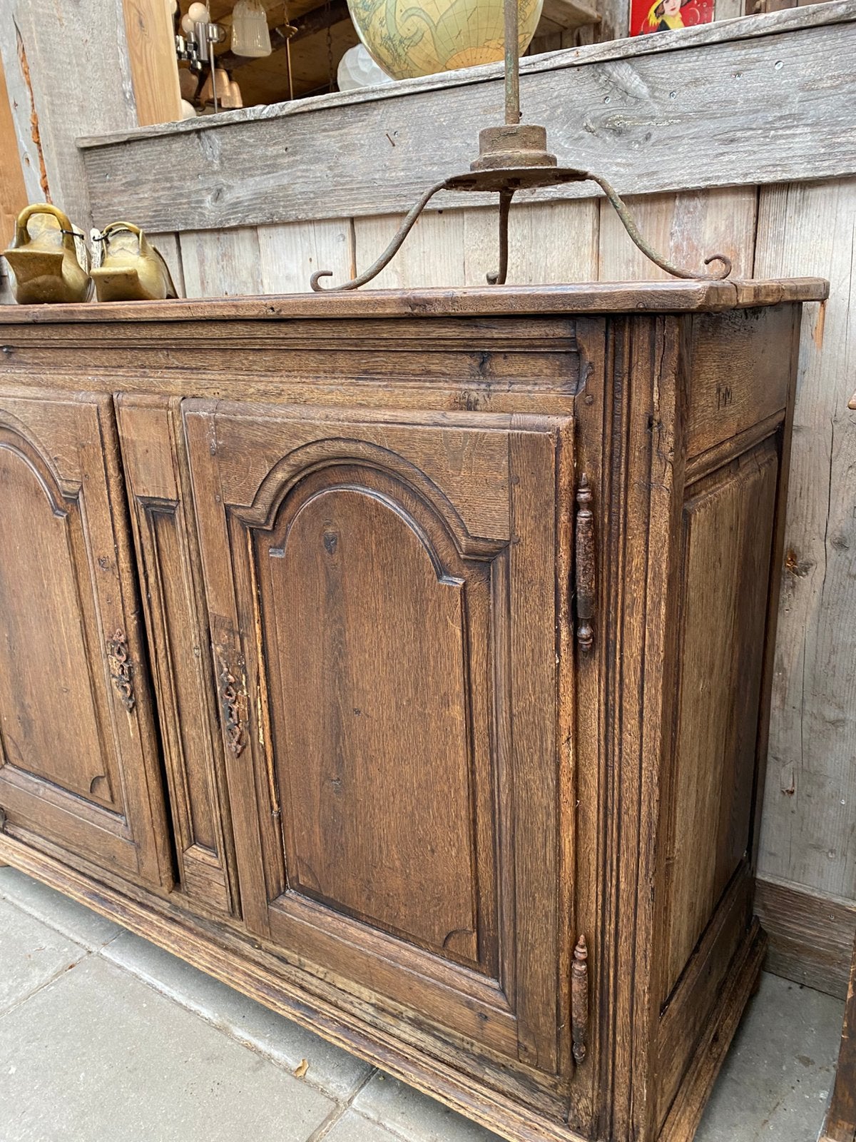 Stoer landelijke kast Frans dressoir, Antiek en Kunst, Ophalen