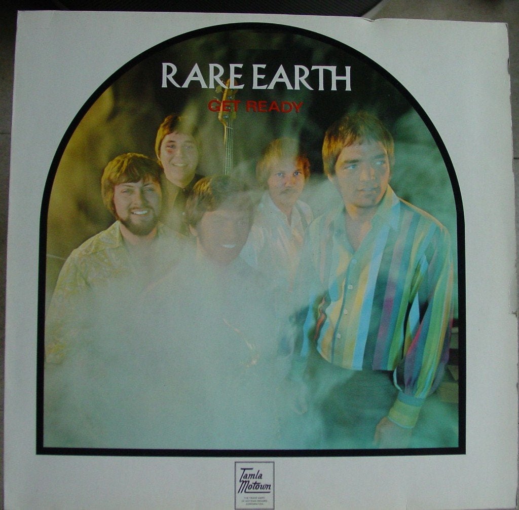 12INCH 33T RARE EARTH -GET READY-    1969    -, Ophalen of Verzenden, Zo goed als nieuw, 12 inch