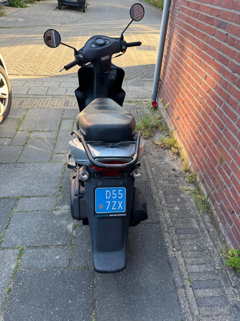 Kymco Agility 50cc Scooter - Blauw/Grijs/ LOOPT NIET, Ophalen, Gebruikt, Maximaal 45 km/u, 50 cc