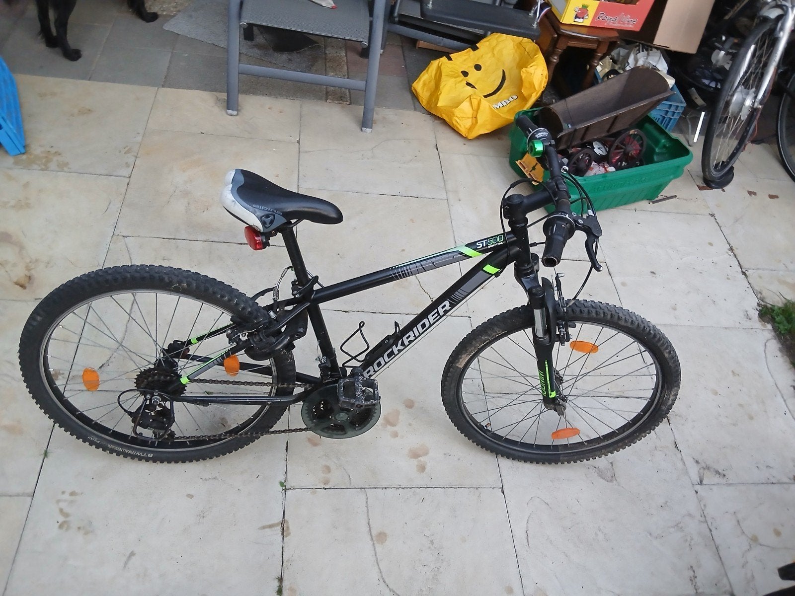Foto 3 van kinderfiets Rockrider groen