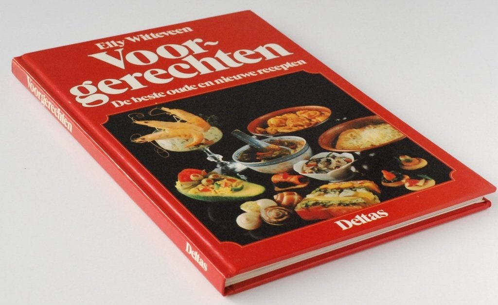 Kookboek: Voorgerechten, Verzenden, Voorgerechten en Soepen, Zo goed als nieuw, Elly Witteveen