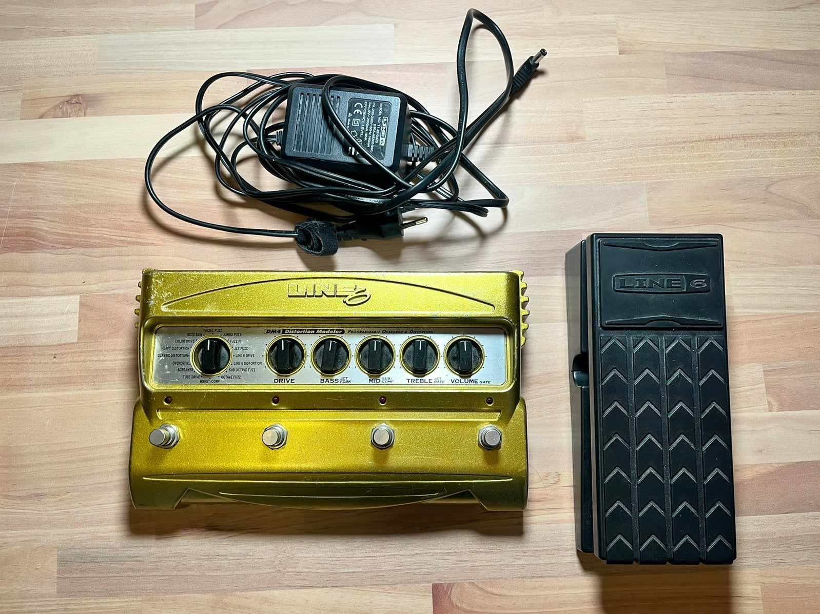 Line6 DM4 pedaal, Ophalen of Verzenden, Zo goed als nieuw, Compressor
