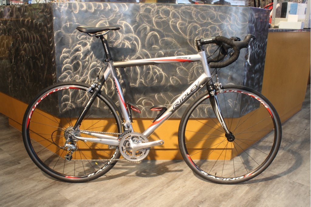 Zeer nette gebruikte Ridley Triton G racefiets., 28 inch, Gebruikt, Heren, Niet ingevuld