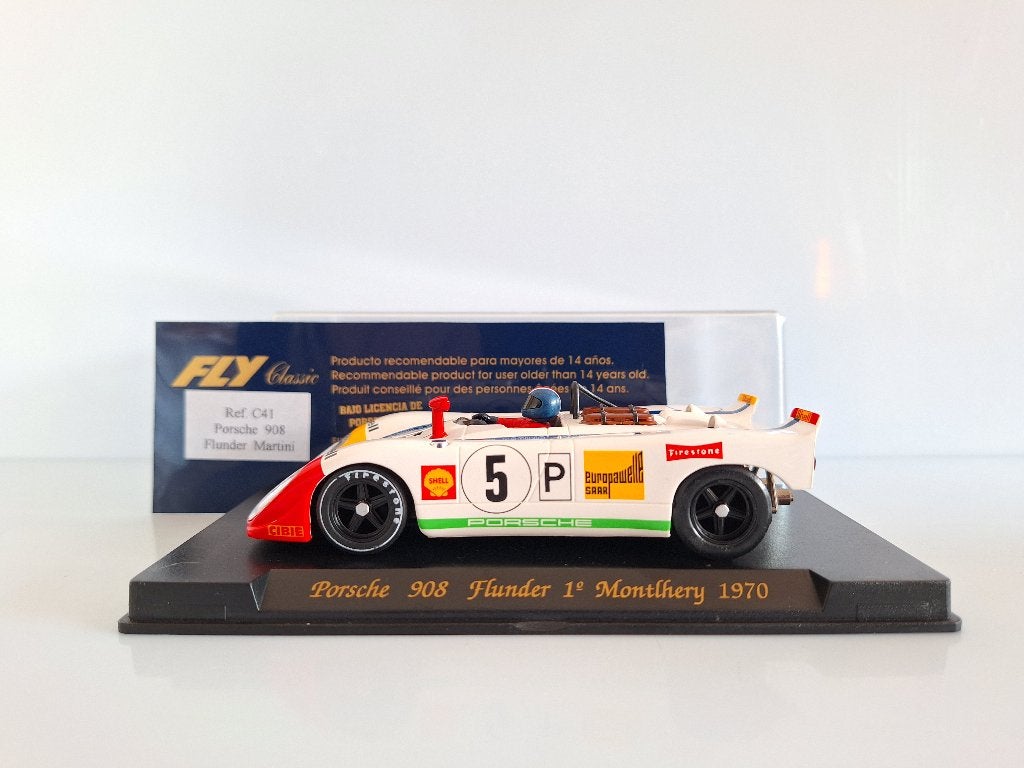 Fly C41 Porsche 908 Flunder 5 Martini 1970 Montlhery winner, Overige merken, Racebaan, Fly, Nieuw