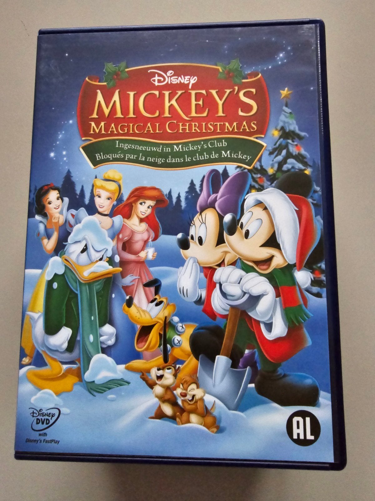 Dvd Mickey's magical christmas - kerst kerstfilm disney, Tekenfilm, Zo goed als nieuw, Alle leeftijden, Amerikaans