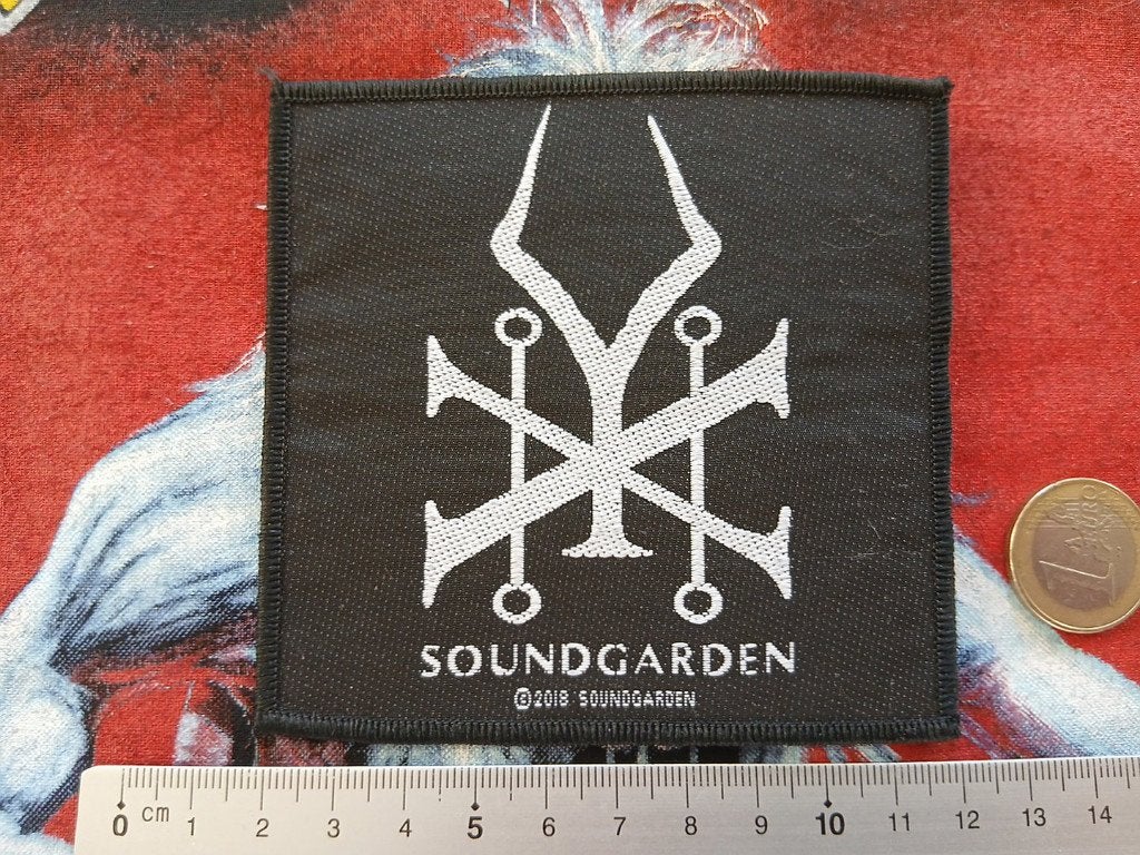 Soundgarden zeer  mooie nieuwe patch s276, Verzenden, Nieuw, Kleding
