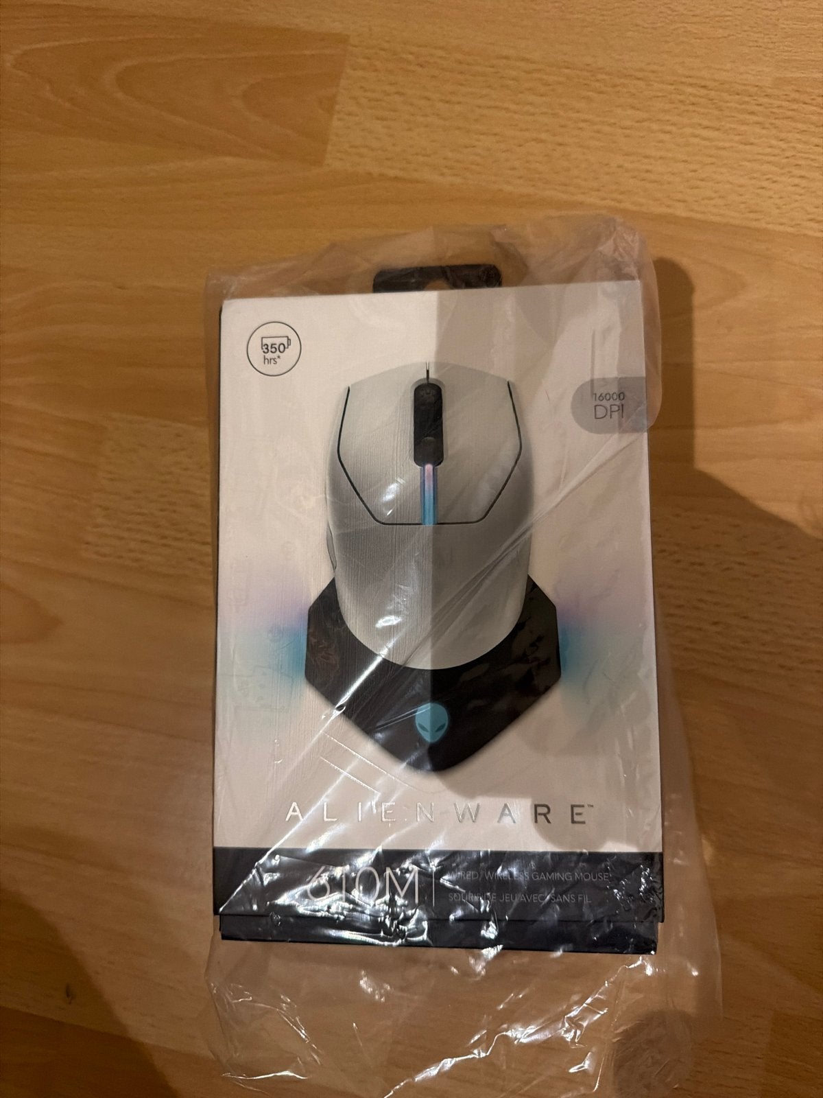 Alienware Draadloze Gaming Muis 610M - 16000 DPI, Computers en Software, Muizen, Nieuw, Muis, Rechtshandig, Draadloos, Gaming muis
