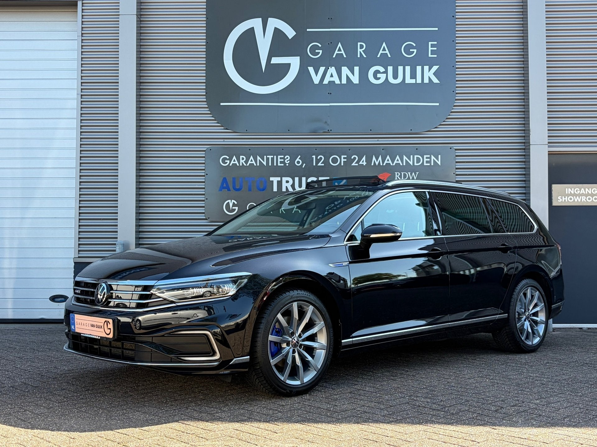 Volkswagen Passat Variant 1.4 TSI PHEV GTE Business 218PK Tr, Auto's, Volkswagen, Stof, Gebruikt, Zwart, Grijs