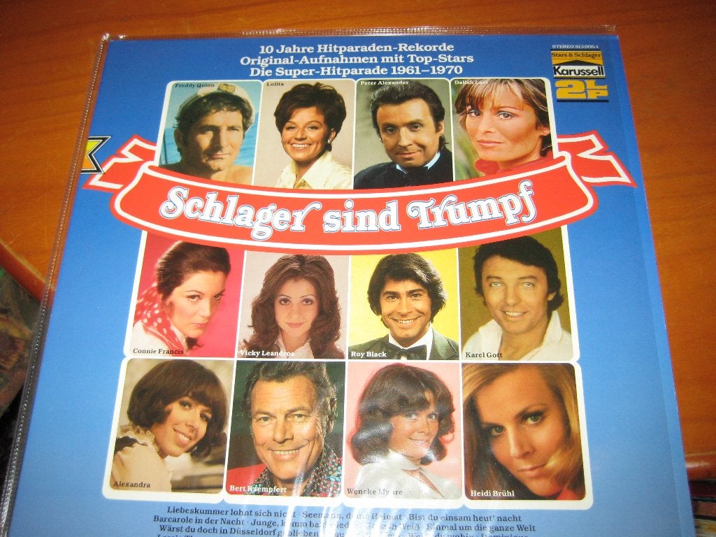 2 LPs, Schlager sind Trumpf, Ophalen of Verzenden, Zo goed als nieuw, LP