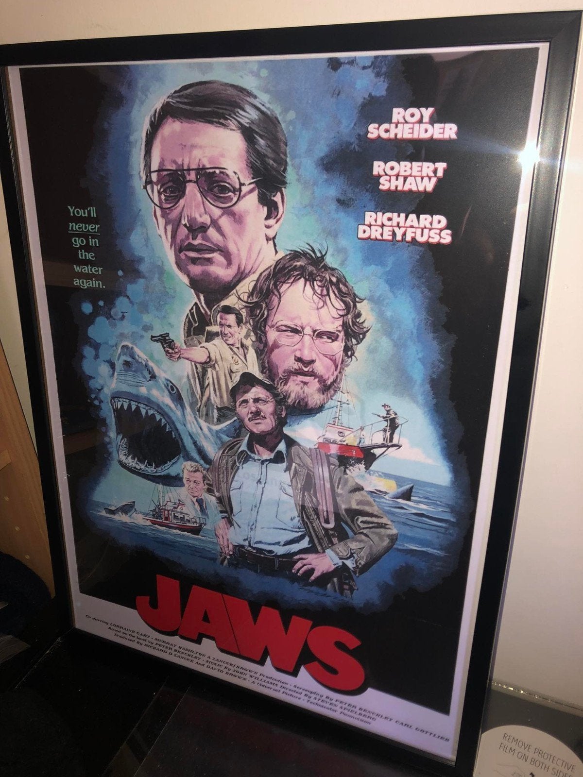 jaws, Ophalen of Verzenden, A1 t/m A3, Film en Tv
