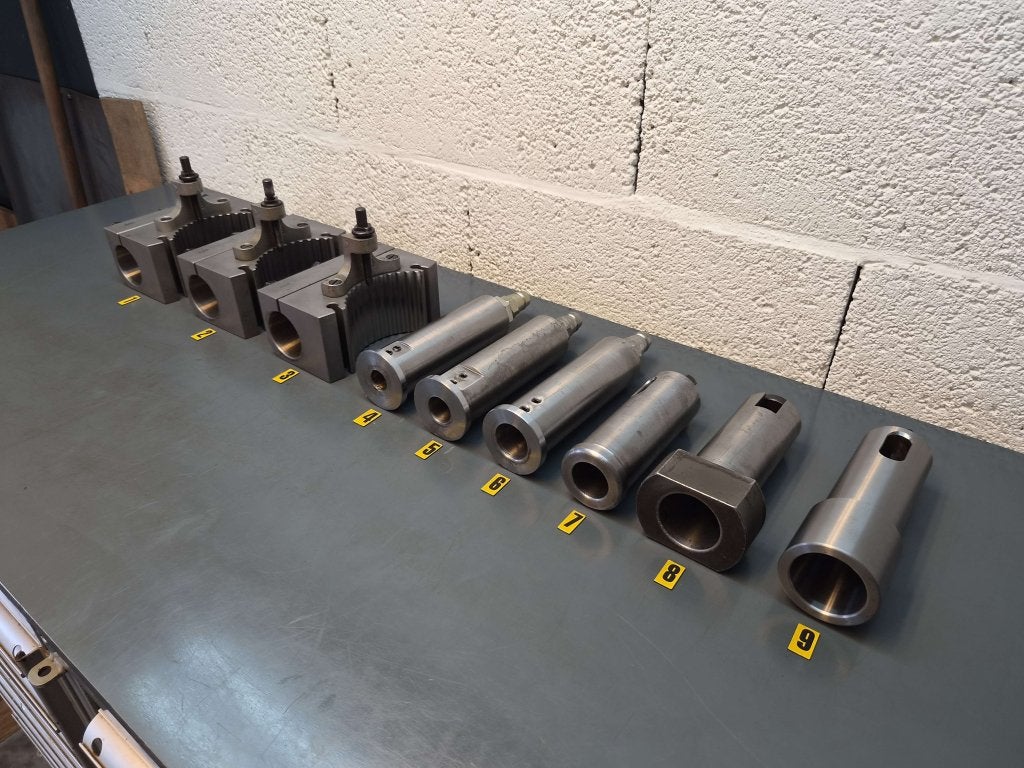 AXA Multifix C / Type C 50mm ronde houders + Boor houders, Doe-het-zelf en Verbouw, Niet ingevuld, Gebruikt, Niet ingevuld, Ophalen of Verzenden