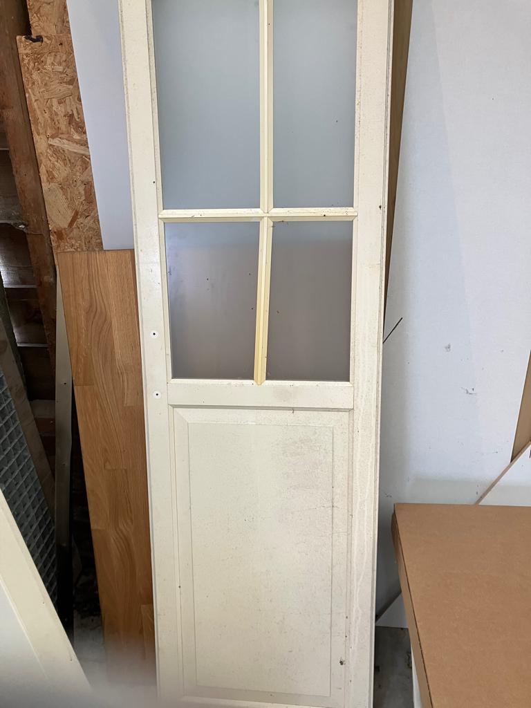 pax deuren Ikea, Ophalen, Gebruikt, 50 tot 100 cm, Glas