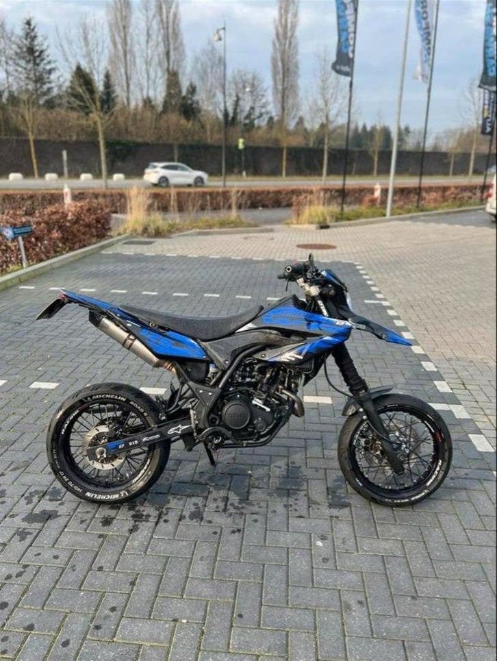 Yamaha WR125X A1 2009 4t Supermoto MIVV-uitlaatsysteem, Fietsen en Brommers, Ophalen, 6 versnellingen, Gebruikt, Yamaha