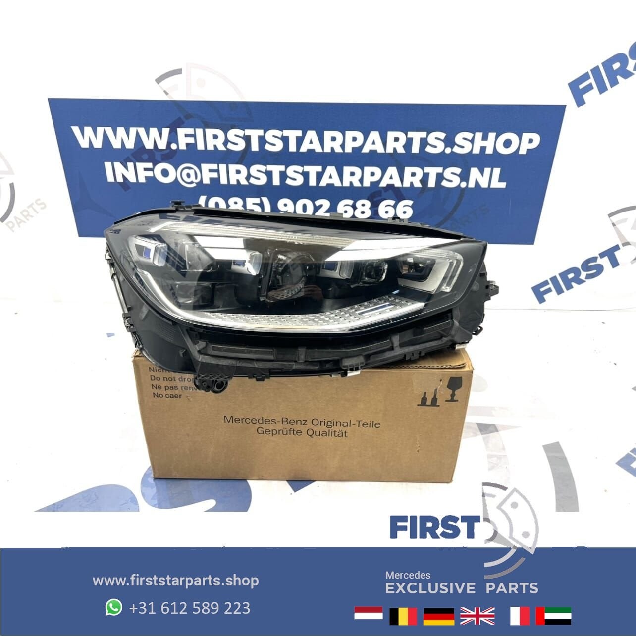 W223 S63 AMG KOPLAMP DIGITAL LIGHT A2239069203 S KLASSE RECH
