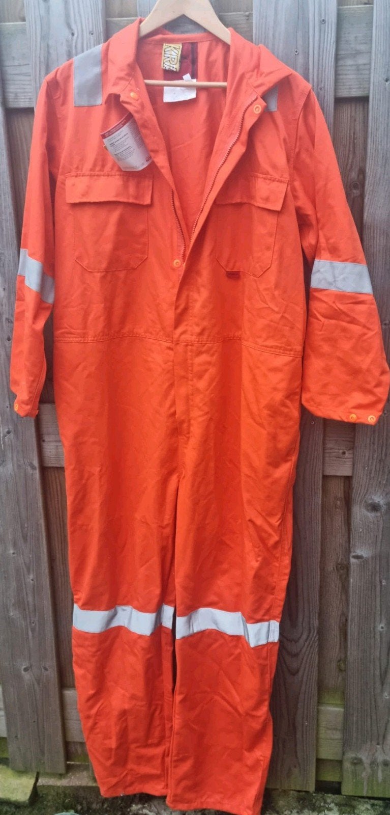 oranje brandvertragend overall maat 62, Tuin en Terras, Werkkleding, Ophalen, Nieuw, Dames, Overall