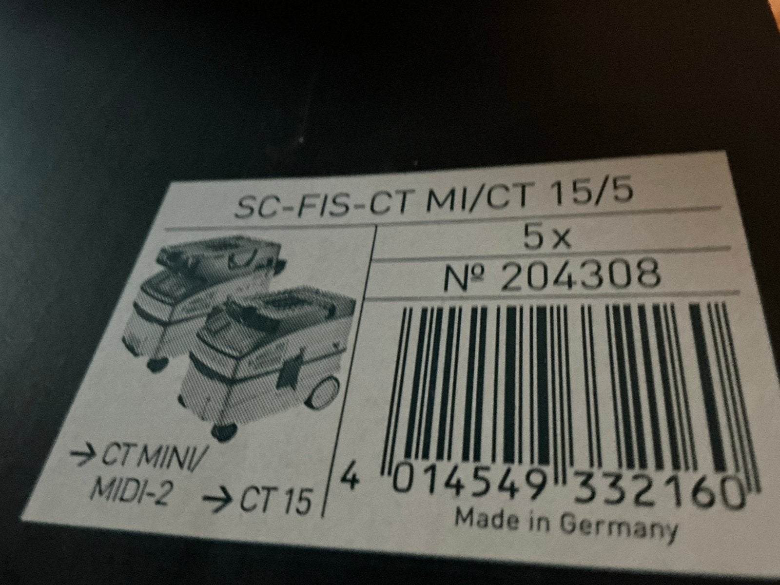 Festool stofzakken SC-FIS-CT MI/CT 15/5 - 5 stuks, Stofzak, Nieuw, Ophalen of Verzenden, Industriële stofzuiger
