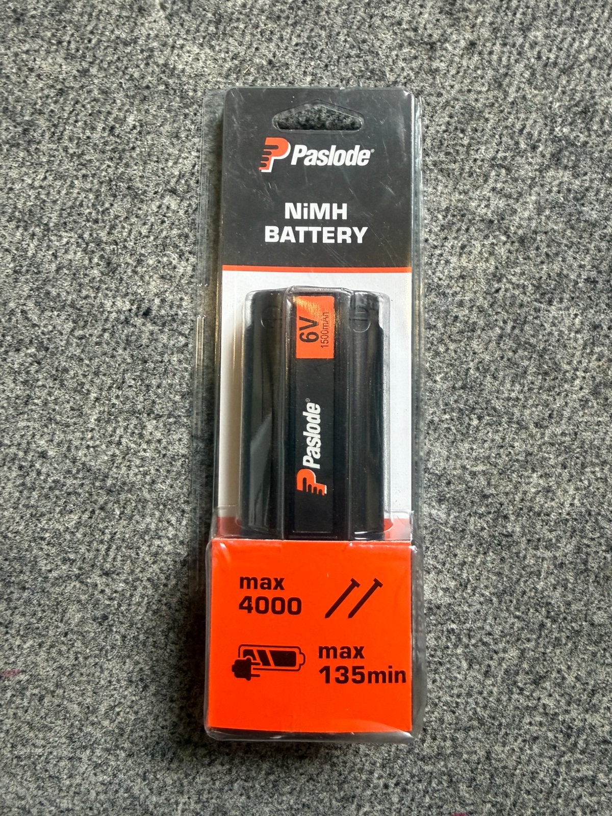 Nieuwe originele Paslode 018890 accu 6V 1500mAh NiMH, Ophalen of Verzenden, Nieuw