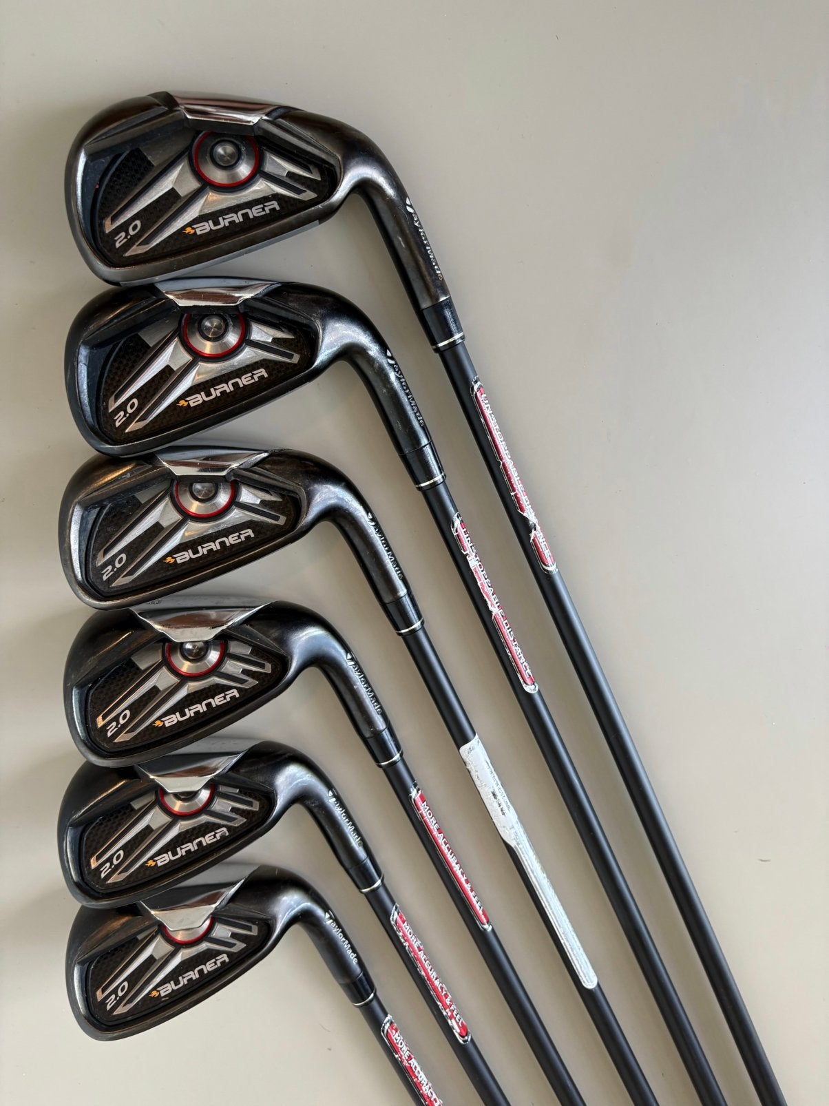Taylormade Burner 2.0 golf ijzerset, Sport en Fitness, Ophalen of Verzenden, Gebruikt, Set